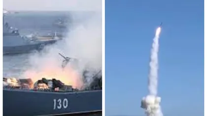 Atac rusesc de pe o navă din Marea Neagră! Opt rachete Kalibr au fost lansate asupra Ucrainei