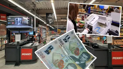 Penny, primul supermarket din România care te scuteşte de drumul la bancomat, îţi dă 200 de lei la casă
