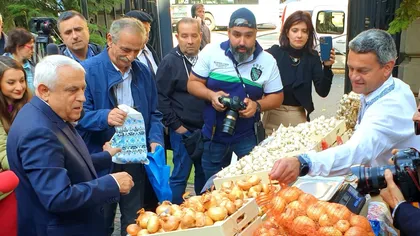 Cum vrea ministrul Petre Daea să sprijine micii producători din România: ”În ultimele trei luni am valorificat peste 120 de tone de legume şi fructe”