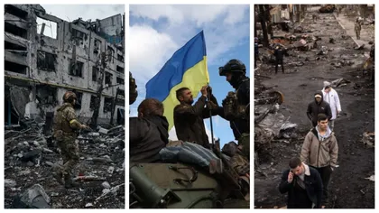 Un an teribil de război în Ucraina! Bilanţul care schimbă vieţile oamenilor - pierderi importante, crime fără milă, economie dusă pe apa sâmbetei