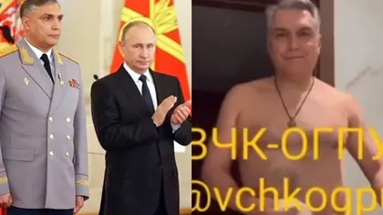 VIDEO VIRAL: Lacheul lui Putin, filmat în timp ce dansa dezbrăcat în fața camerei. Episodul „Prosopul