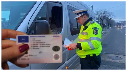 Aproape 900 de permise de conducere au fost reținute de polițiștii români în ultimele 24 de ore