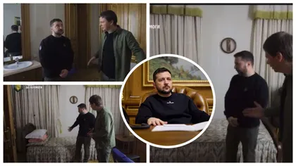 Cum arată camera în care Volodimir Zelenski trăiește de când a început războiul în Ucraina. 