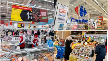 Scandalul caselor self-pay continuă! Cât câștiga anul trecut un casier care lucra la Carrefour România