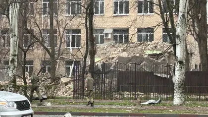 Război în Ucraina. Bombardamente intense la Melitopol, oraş aflat sub ocupaţie rusă VIDEO