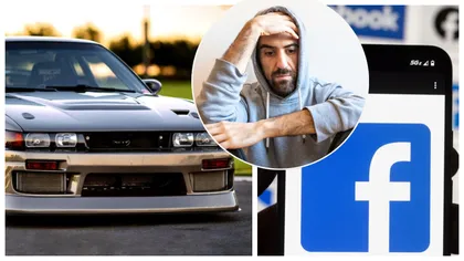 Țeapa uriașă pe care a luat-o un șofer! Ce s-a întâmplat după ce și-a cumpărat o mașină de pe Facebook. VIDEO