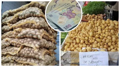 Preţuri halucinante în Postul Paştelui. Cu cât a ajuns să se vândă un kilogram de cartofi noi în piețele din București
