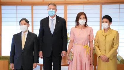 Preşedintele Klaus Iohannis a fost primit de Împăratul Japoniei. De ce nu se vor aborda subiecte politice la întâlnire