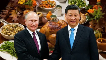 Xi Jinping, răsfățat de bucătarii lui Vladimir Putin. Ce meniu a fost pregătit la Moscova, pentru cina celor doi lideri