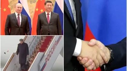 VIDEO: Xi Jinping a aterizat la Moscova, pentru întâlnirea cu Vladimir Putin. Care este mesajul pentru Occident al întâlnirii | EXCLUSIV
