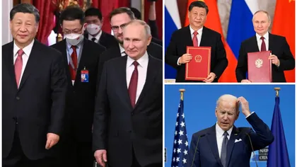 Amenințare pentru dolarul american: Vladimir Putin și Xi Jinping au semnat un acord istoric