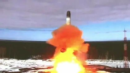 Rusia a testat o rachetă balistică intercontinentală. 