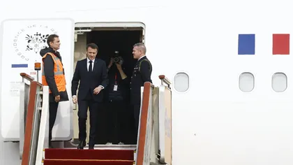 Emmanuel Macron a ajuns în România. Care este, de fapt, motivul vizitei în ţara noastră