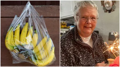Ce a găsit o femeie într-o pungă cu banane cumpărată de la Lidl. 