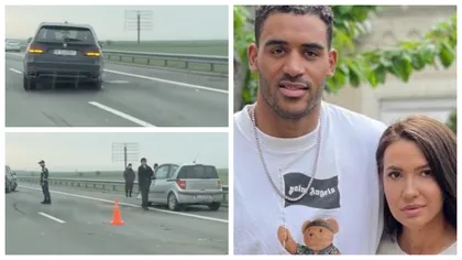 Benny Adegbuyi și soția sa, implicați într-un accident grav pe autostrada A2! Care este starea lor de sănătate. ”Mașina este daună totală”