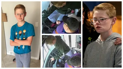 Eroii nu au vârstă! Un elev de 13 ani a salvat viața colegilor săi, după ce șoferița autobuzului a leșinat VIDEO