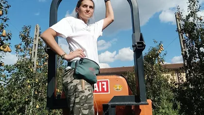 Valentina, românca fermier în Italia, nu se fereşte de muncă şi se consideră norocoasă: 