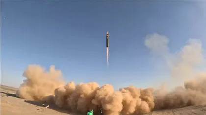 Iranul a testat cu succes o nouă rachetă balistică: 
