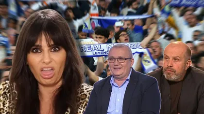 Dana Budeanu i-a pus la punct pe comentatorii Emil Grădinescu şi Bogdan Cosmescu. 