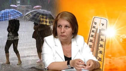 EXCLUSIV Elena Mateescu, director ANM, anunță fenomene extreme. Urgia potoapelor va fi urmată de temperaturi exagerate: „Debutul lui Cuptor va aduce din nou valori de temperaturi apropiate de pragul de caniculă”