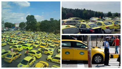 Taximetriștii din țară protestează! Uber și Bolt, acuzate de concurență neloială: „Au funcţionat ilegal neplătind taxe şi impozite de miliarde de euro la statul român”