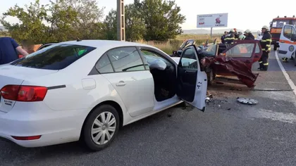Carambol cu 5 mașini și 7 persoane implicate pe drumul spre Constanța. Accident cu trei răniți în Mureș