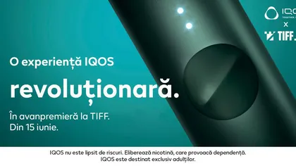 Evoluție, inovație, momente împreună – IQOS promite o experiență revoluționară la TIFF