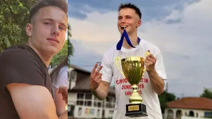 Denis, tânărul fotbalist din Buzău rămas fără picior, a murit. Familia și prietenii sunt răpuși de durere