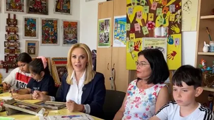 Gabriela Firea anunță un nou ajutor pentru copiii din medii defavorizate. 150 de centre din bani europeni