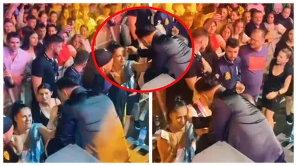 Jador a coborât de pe scenă să-i șteargă lacrimile unei fane, la un concert. Imagini virale pe internet - VIDEO