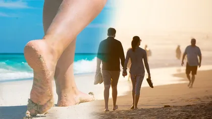 Mersul pe nisip cu picioarele goale, benefic pentru siluetă și pentru sistemul nervos. Recomandările neurologilor