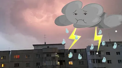Alertă meteo. Cod galben de vijelii în 13 judeţe, un ciclon loveşte România în următoarele ore