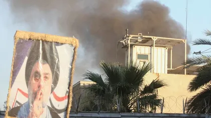 VIDEO Ambasada Suediei la Bagdad a fost incendiată, după ce un Coran a fost ars în Stockholm în cadrul unui eveniment autorizat