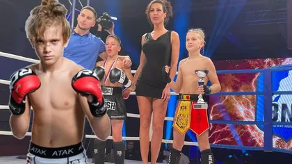 Adolescentul român care la 14 ani este campion la cinci sporturi de contact. Cine l-a poreclit pe Edwin Petrea 