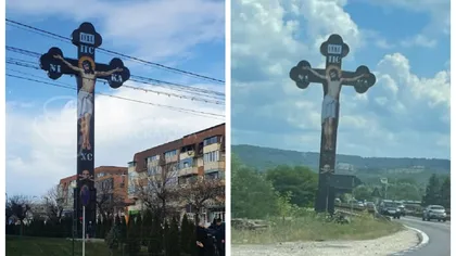 Misterul crucilor uriașe ridicate pe marginea drumului dintre București și Sibiu