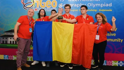 Elevi din România, performanță uriașă la Olimpiada Internațională de Geografie. Au ocupat locul I