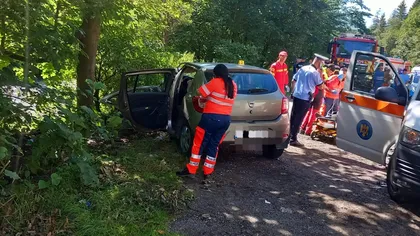 Accident cu un mort și trei răniți pe Valea Prahovei. Un auturism a intrat pe contrasens