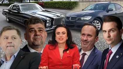 EXCLUSIV Ce mașini dețin miniștrii Guvernului Ciolacu. Șoferii executivului conduc de la mașini clasice și „ursuleți” până la preaiubitul Volkswagen Passat