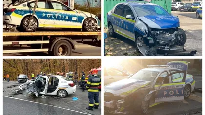 Gata cu accidentele: Poliția a găsit soluția pentru a proteja mașinile de serviciu. Costă doar 25.000 de euro