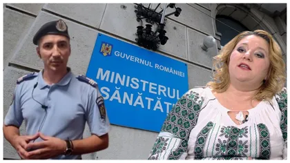 Diana Șoșoacă, la un pas de bătaie cu un jandarm în fața cabinetului lui Alexandru Rafila. ”Dacă mai puneți mâna pe mine v-o luați”