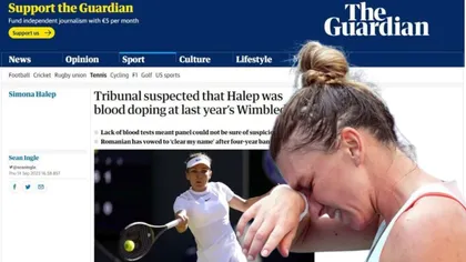 The Guardian aruncă în aer detalii cheie din cazul Simonei Halep. Sportiva este suspectată de dopaj și la turneul de la Wimbledon 2022