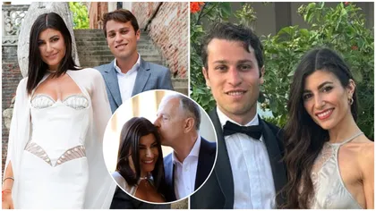Imagini de milioane de la nunta de 5,5 milioane de euro a fiicei lui Mircea Geoană! Ce a făcut miliardarul american cu steagul României