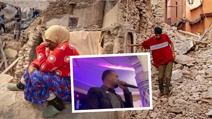 Momentul în care o nuntă a fost întreruptă de cutremurul din Maroc. Nuntașii au părăsit imediat localul. Bilanțul tragediei a ajuns la aproape 2.700 de morți