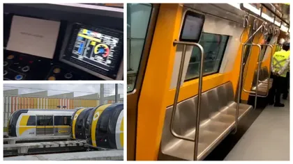 Cum arată noile garnituri de metrou care vor circula în București. Sunt produse în Brazilia și vor intra pe linie de anul viitor