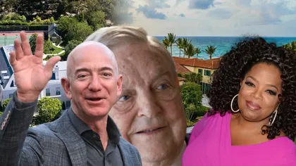 FOTO Miliardarii cu cele mai multe case din lume. Câte proprietăţi au George Soros, Jeff Bezos sau Oprah Winfrey