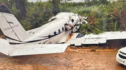 Un avion s-a prăbuşit în Brazilia. Toate cele 14 persoane de la bord au murit