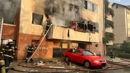 Explozie într-un bloc din Sibiu. Zeci de persoane, evacuate. În apartament au fost găsite două persoane decedate