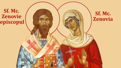Calendar ortodox 30 octombrie 2023. Sfinții Mucenici Zenovie și Zenovia, ocrotitorii familiei. Rugăciunea care îl aduce pe Dumnezeu în familia ta