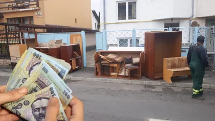 Amenzi de 45.000 de lei pentru românii care abandonează obiecte de mobilier în fața blocului. Cum poți scăpa de mobila veche