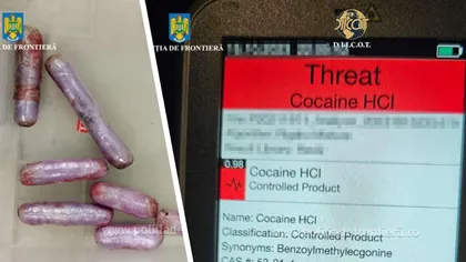 Româncă depistată cu 159 de grame de cocaină în geantă, pe Aeroportul Henri Coandă. Femeia a trecut granița cu drogurile în stomac